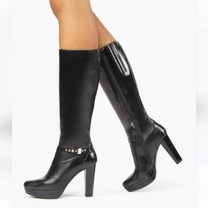 Nero Giardim high heeled boots